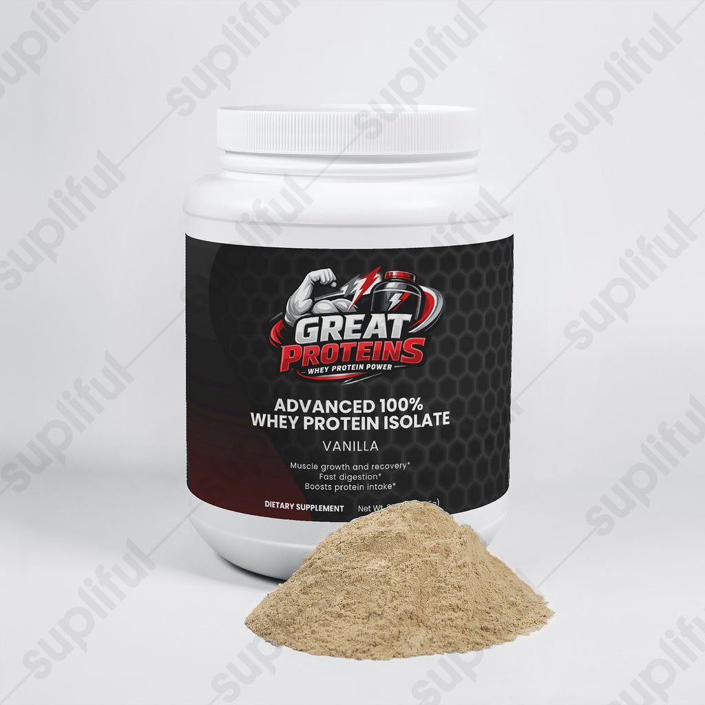 Advanced 100% Whey Protein Isolate (Vanilla)