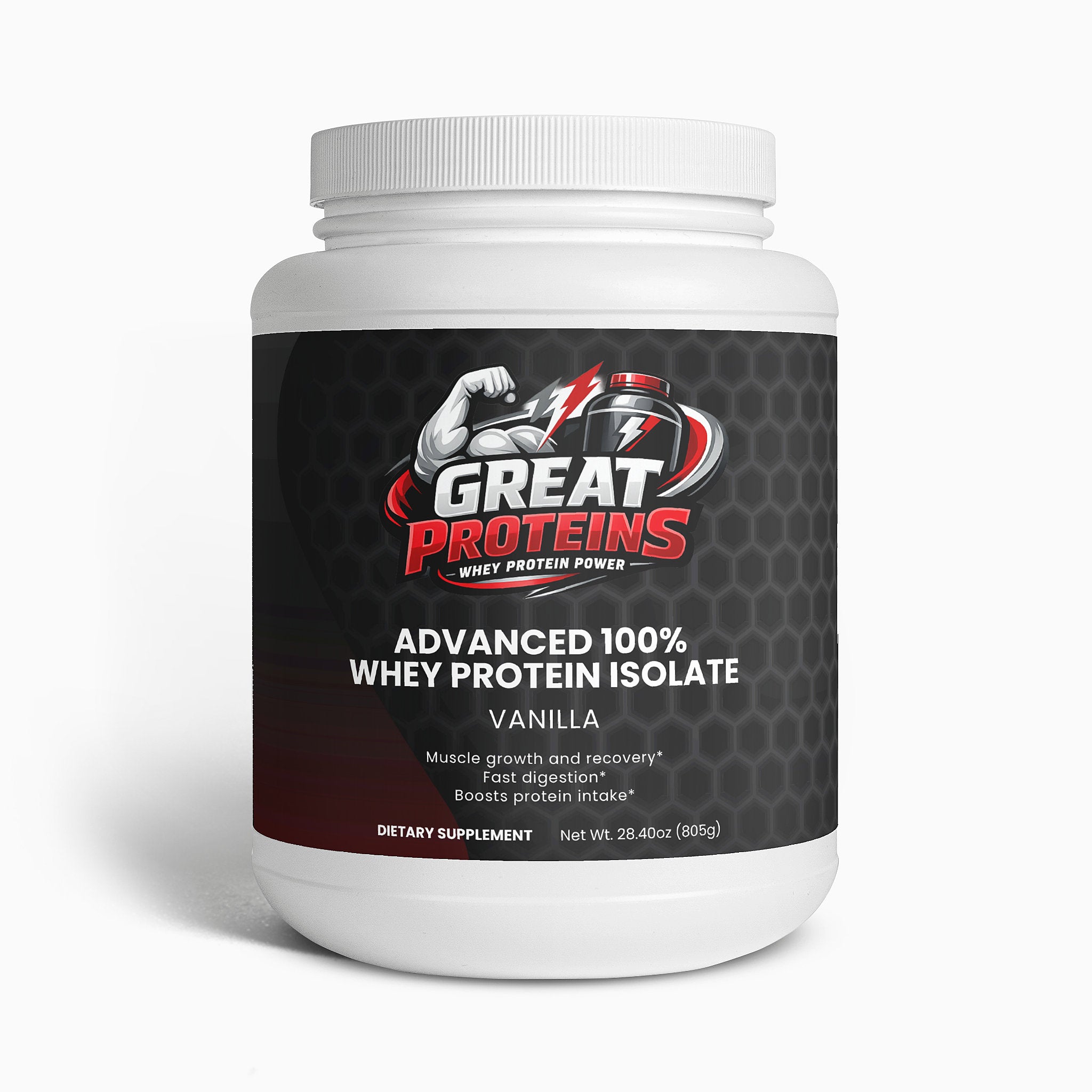 Advanced 100% Whey Protein Isolate (Vanilla)