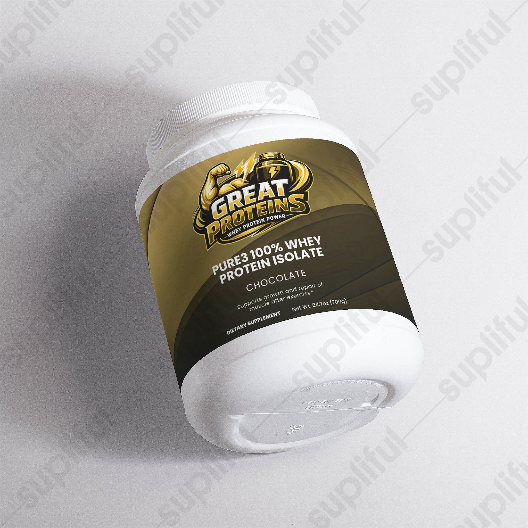 Pure3 100% Whey Protein Isolate (Chocolate)