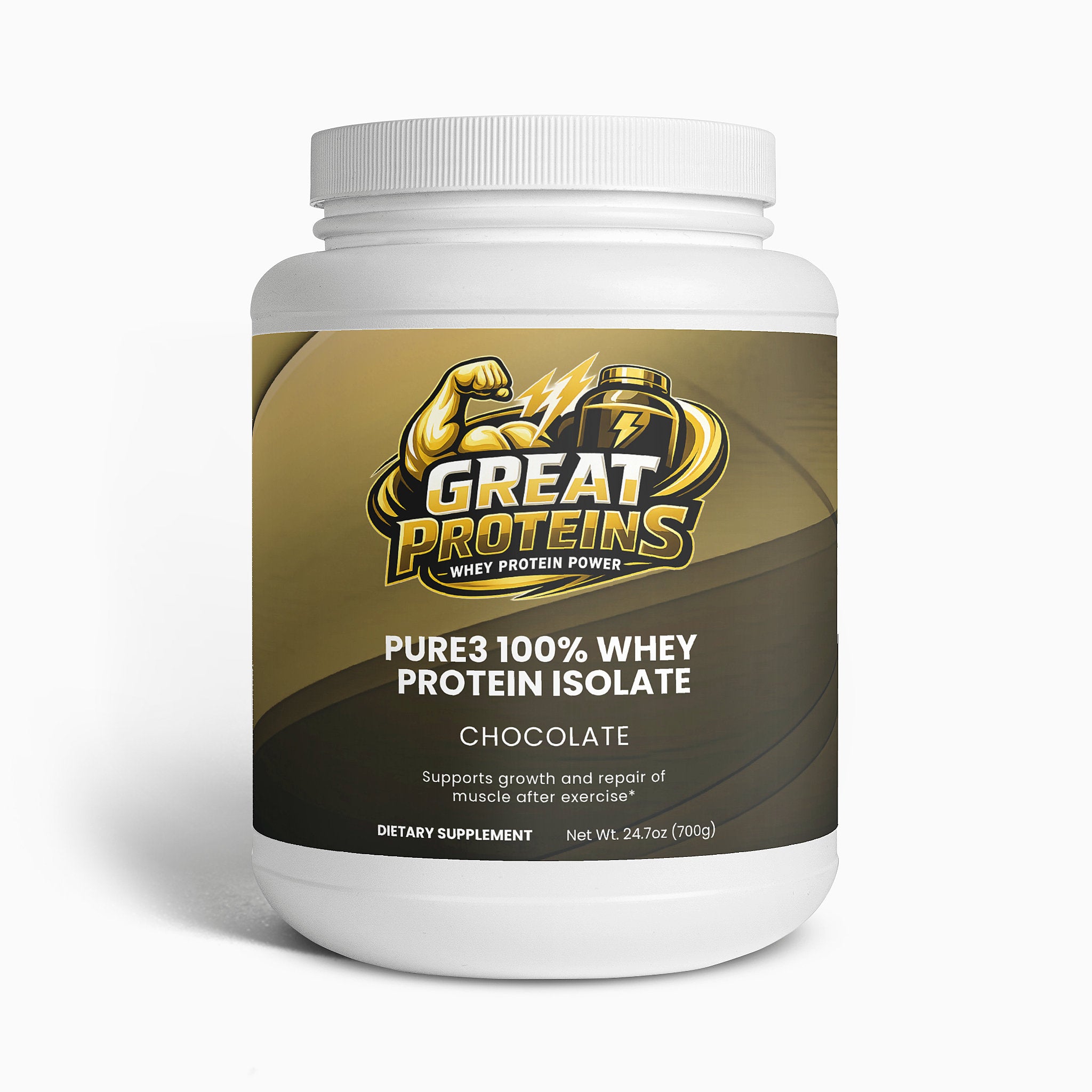 Pure3 100% Whey Protein Isolate (Chocolate)