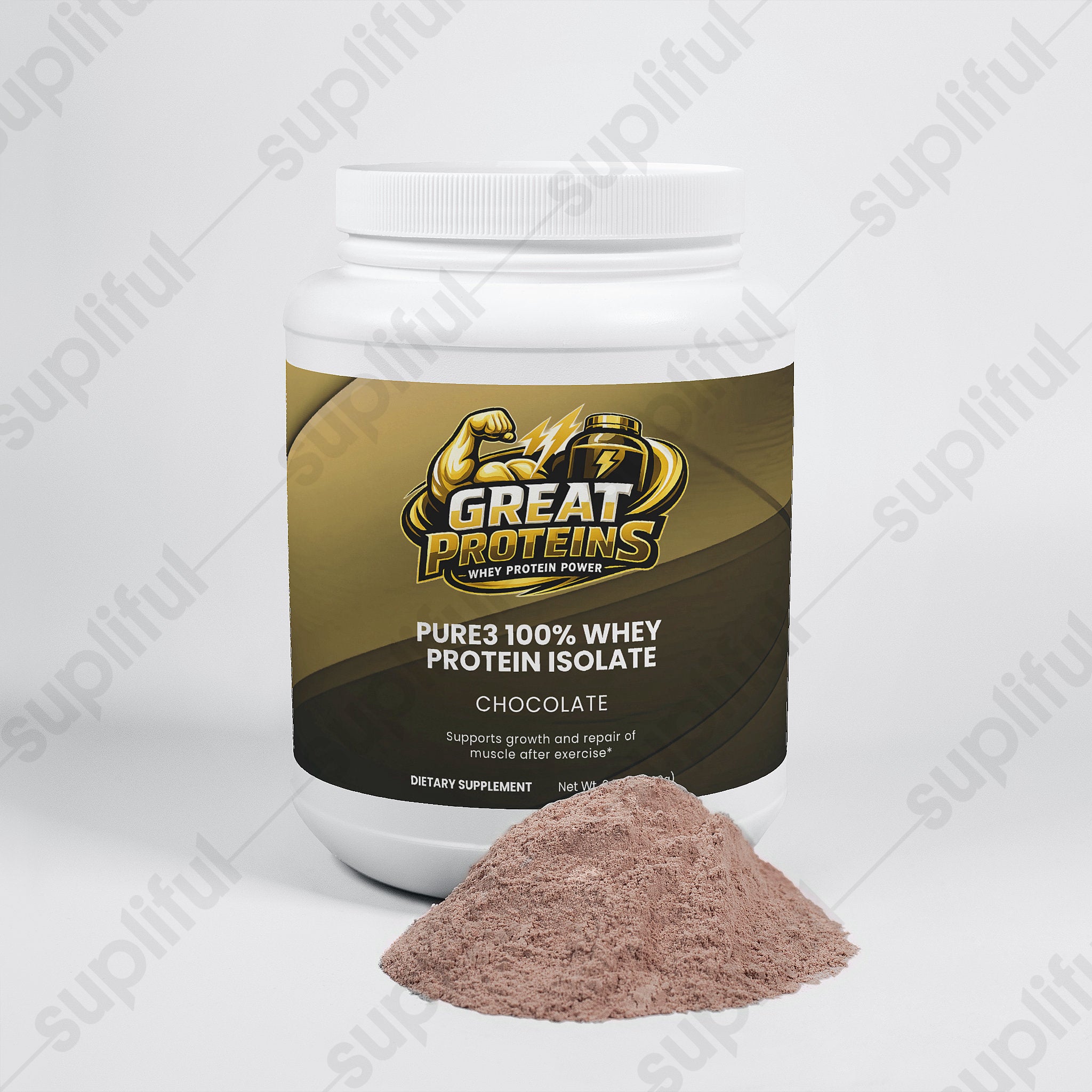 Pure3 100% Whey Protein Isolate (Chocolate)