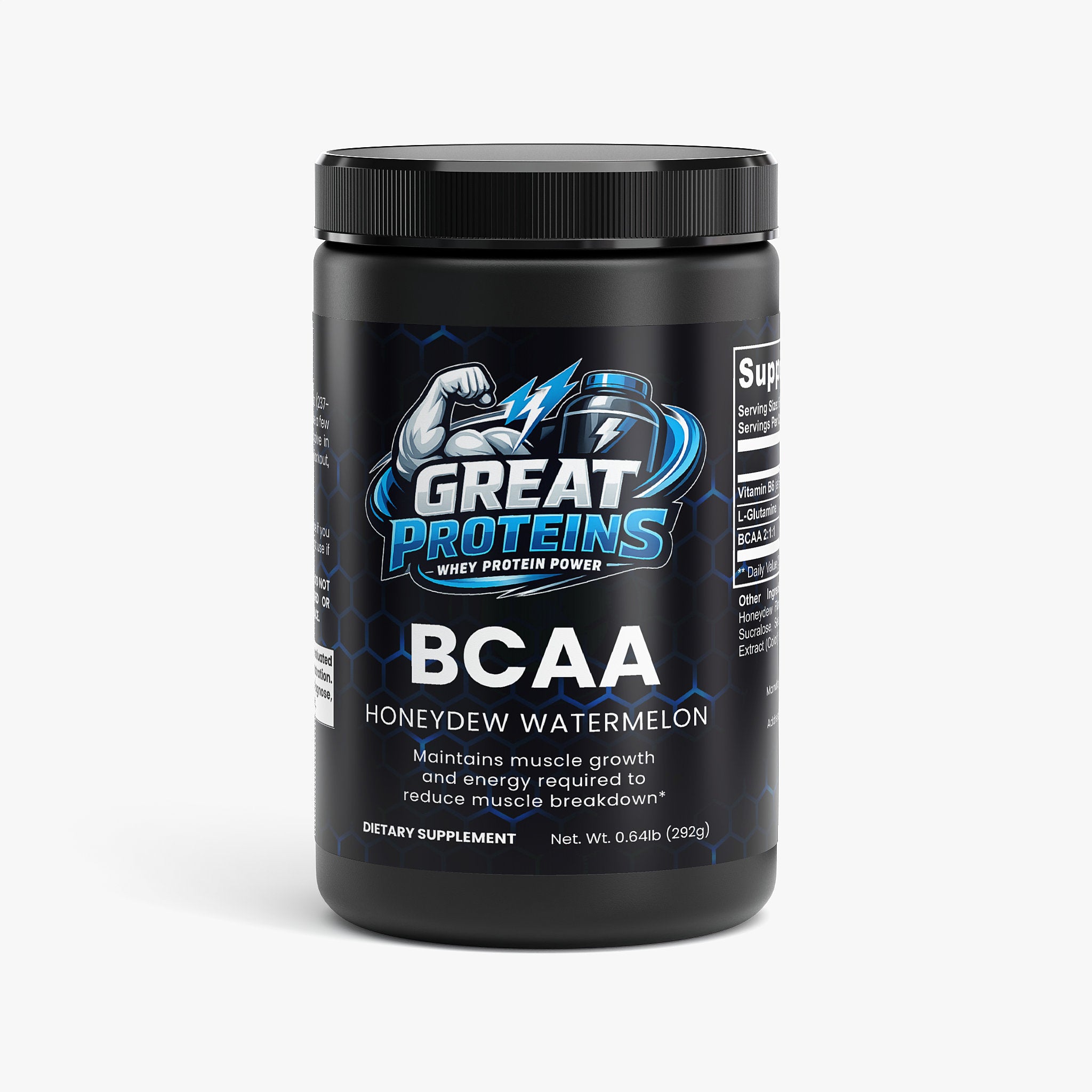 BCAA Post Workout Powder (Honeydew/Watermelon)
