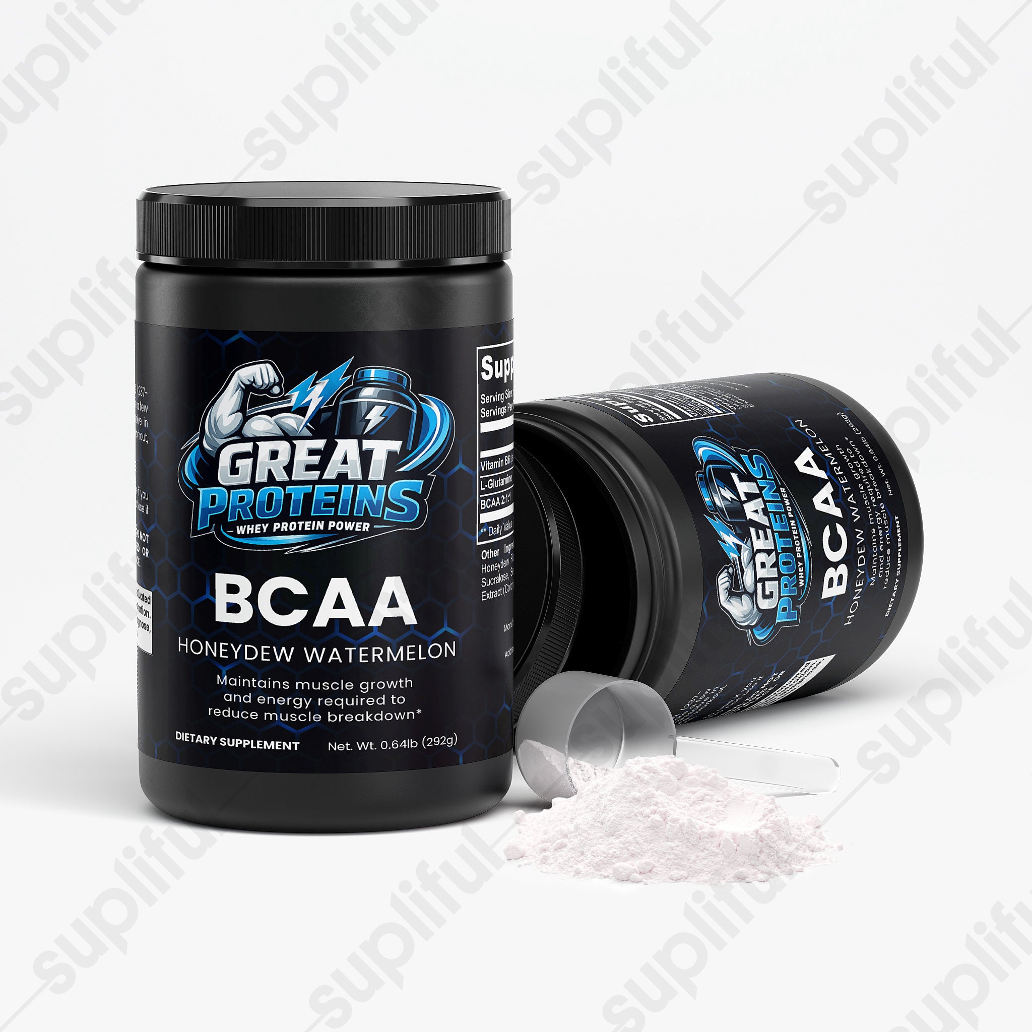 BCAA Post Workout Powder (Honeydew/Watermelon)