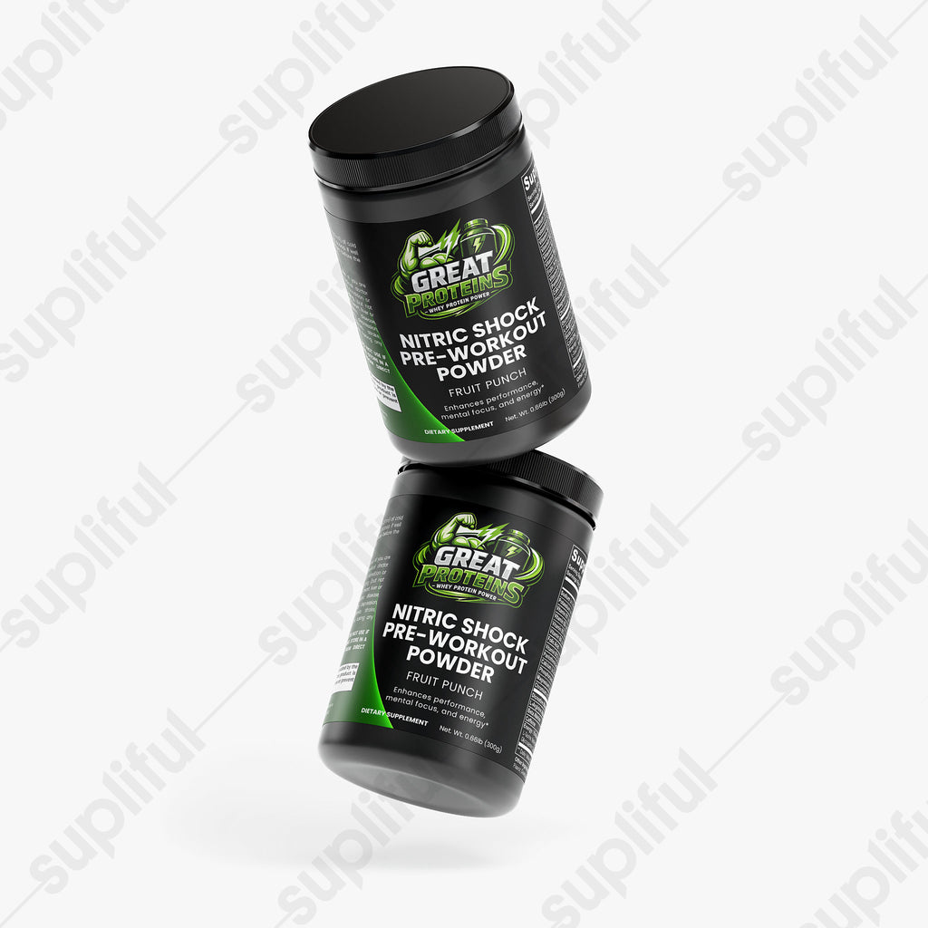 Nitric Shock Pre-Workout Powder (Fruit Punch)