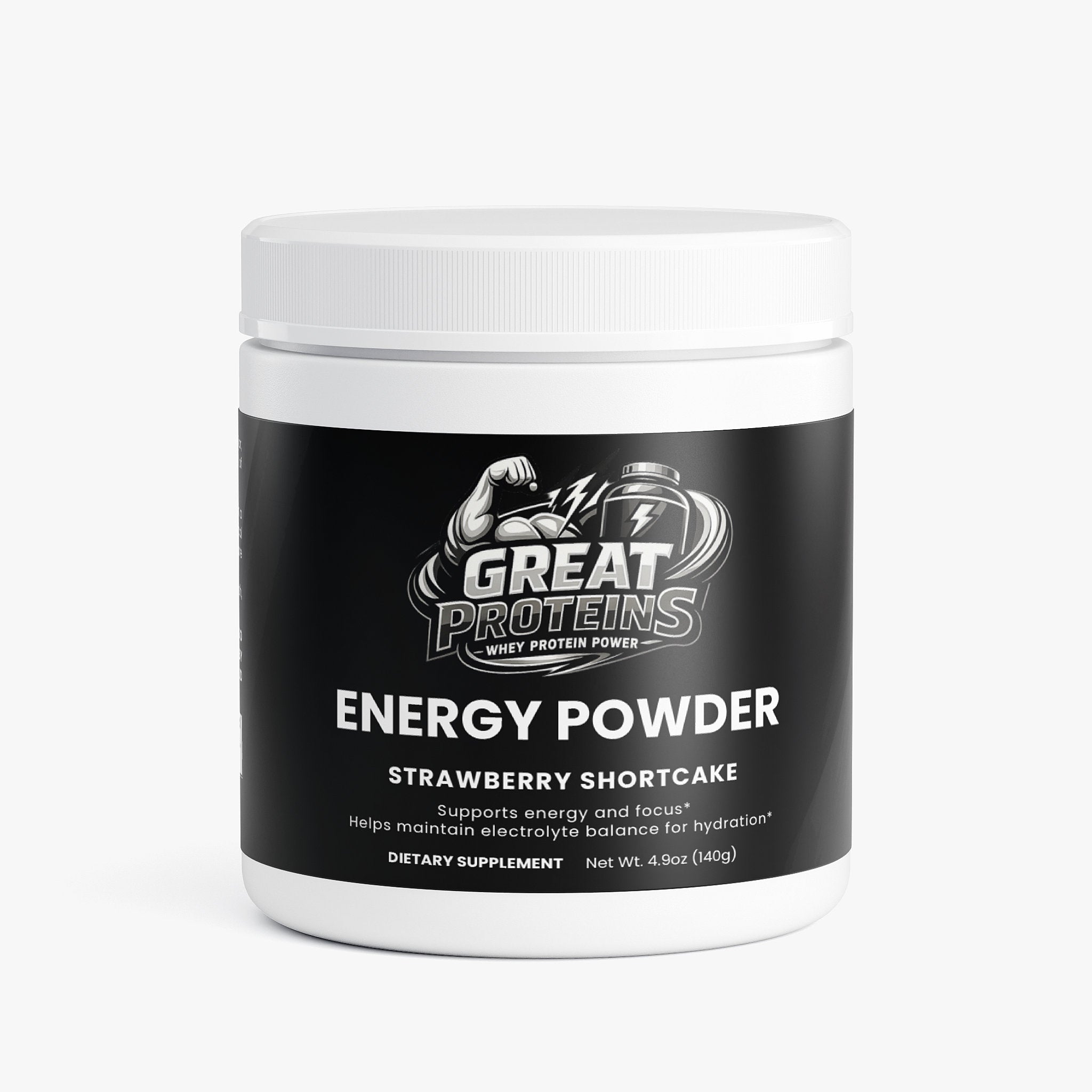 Energy Powder (Strawberry Shortcake)