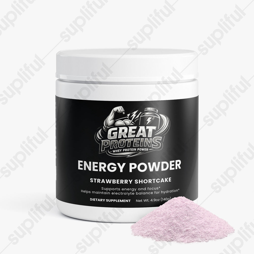 Energy Powder (Strawberry Shortcake)