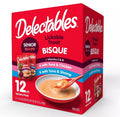 Hartz Delectables Bisque Senior 10+ Lickable Wet Cat Treats Variety Pack 12 Pack