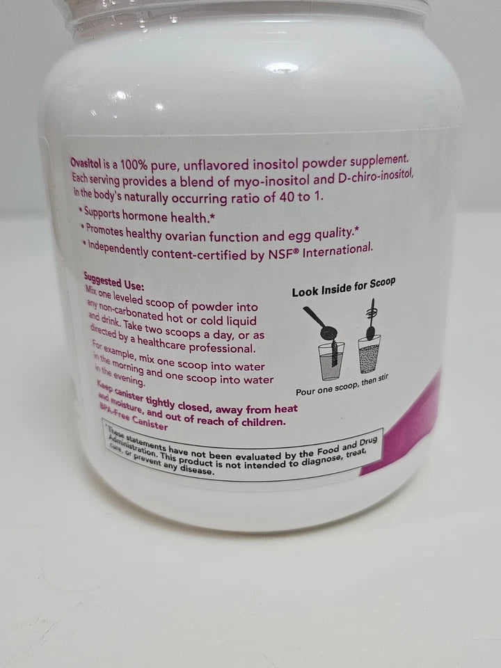 Theralogix Ovasitol Inositol Powder Supplement 400g – 40:1 Myo & D-Chiro Blend