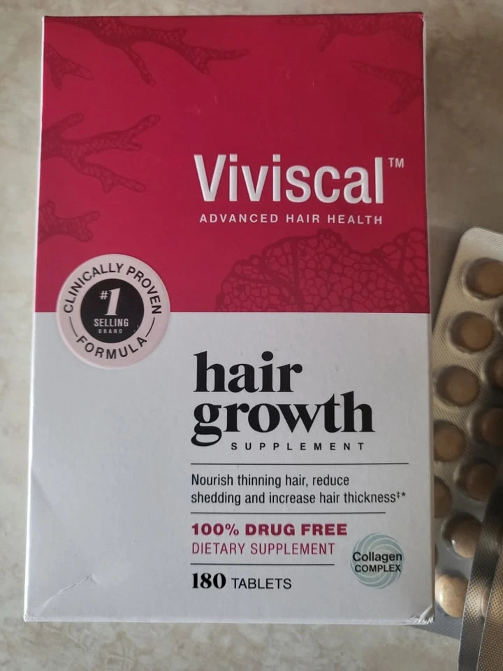 Viviscal Professional Hair Supplement Growth Tablets for Women 180 EXP 07 2027