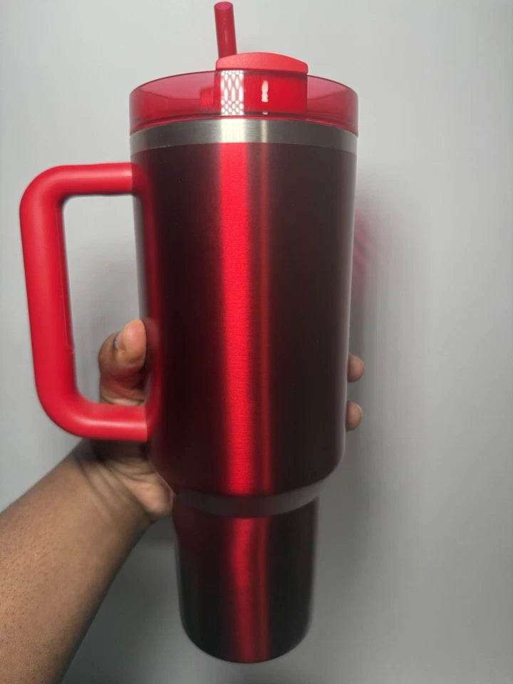 AUTHENTIC Stanley X Starbucks USA Exclusive 2023 Holiday Red 40oz Quencher BNWT