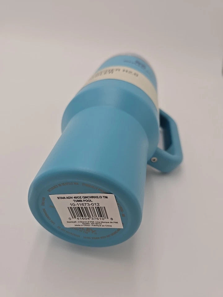 STANLEY THE QUENCHER H2.0 FLOWSTATE TUMBLER | 40 OZ POOL BLUE