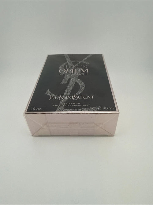 Black Opium Nuit Blanche Yves Saint Laurent EDP 3 oz NIB, Discontinued, Rare