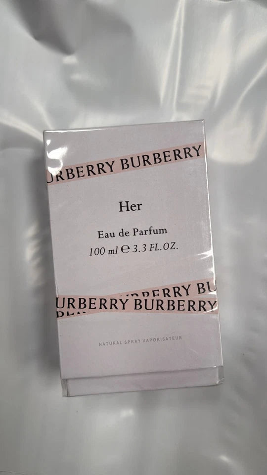 Burberry Her Eau de Parfum Spray 100ml / 3.3oz – Women’s Perfume, New & Sealed